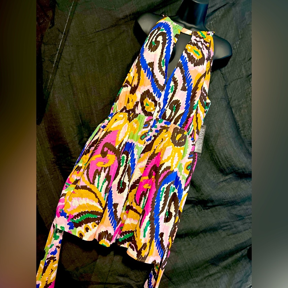 Colorful romper, vibrant colors